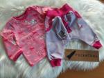 2-teiliges Set aus Langarm-Shirt und Pumphose "Pferde" Gr. 74