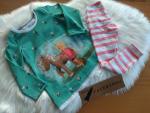 2-teiliges Set aus Langarm-Tunika und Leggings "Pferdemädchen" Gr. 104